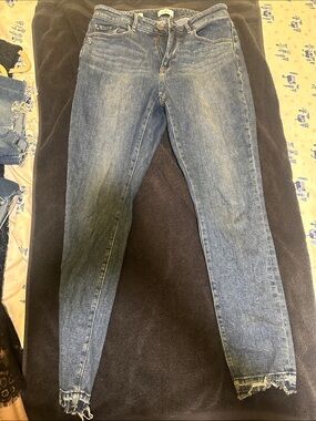 Classic Blue Denim Jeans - Size 6 by LOFT OUTLET
